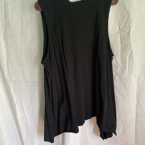 Black Sleeveless Women's Top